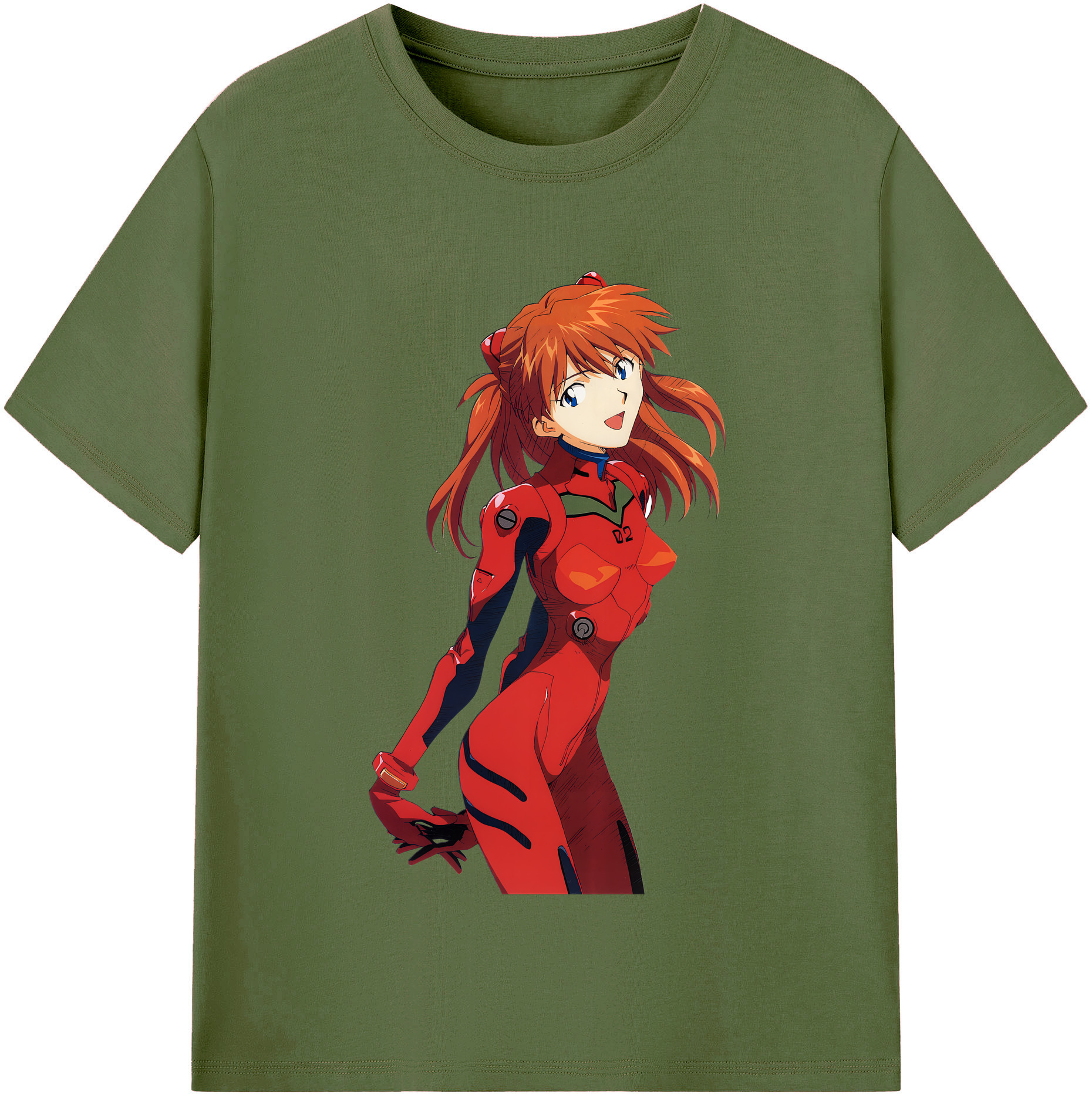 （画像用） EVA 新世紀エヴァンゲリオン 綿100％半袖Tシャツ（フロントプリント）